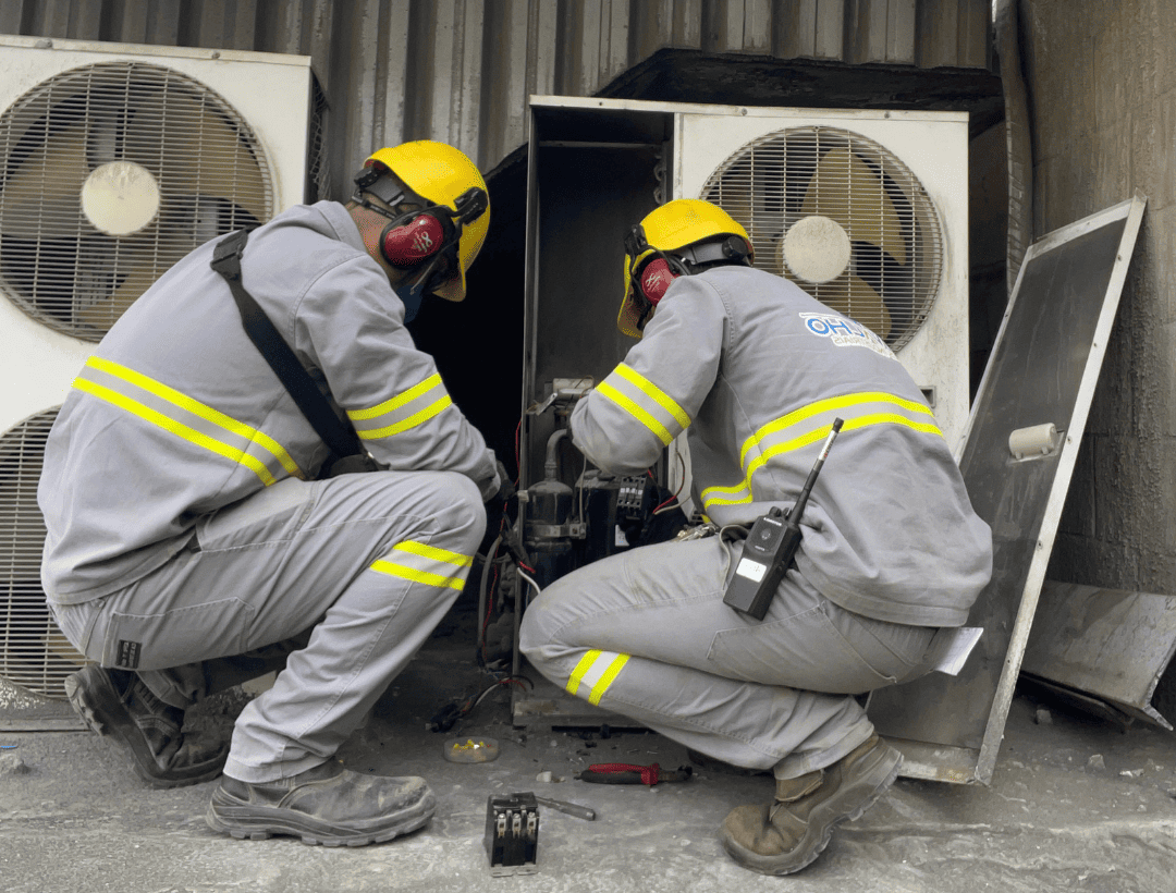 Manutenção de refrigeração