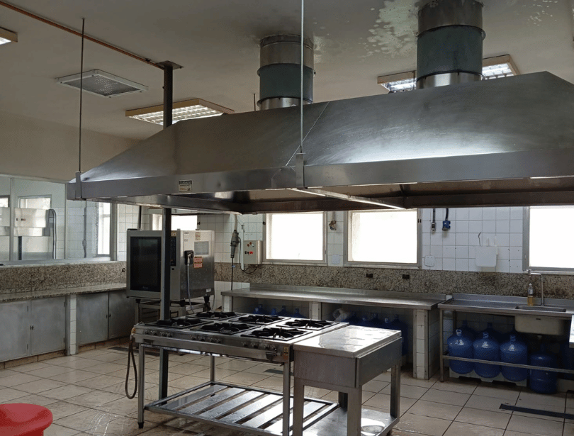 Limpeza de coifa industrial